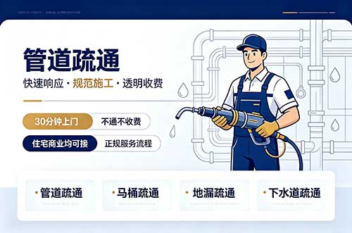 上虞管道疏通