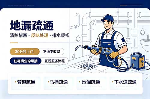 上虞地漏疏通